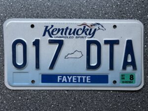 Kentucky 017DTA