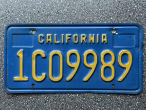 California 1C09989