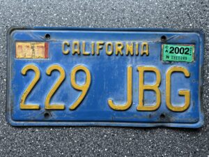 California 229JBG