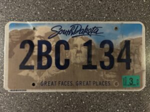 South Dakota 2BC134