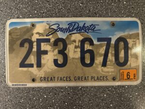 South Dakota 2F3670