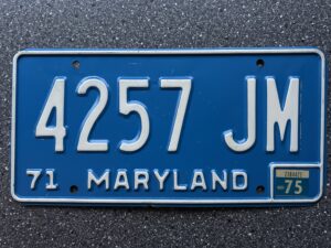 Maryland 4257JM