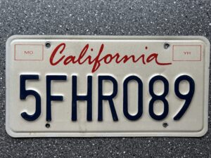 California 5FHR089