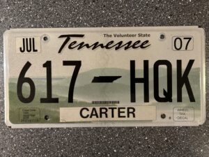 Tennessee 617HQK
