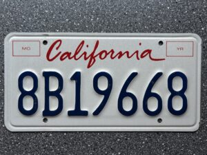 California 8B19668