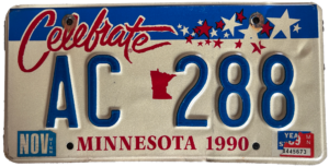 USA Minnesota number taustapilt