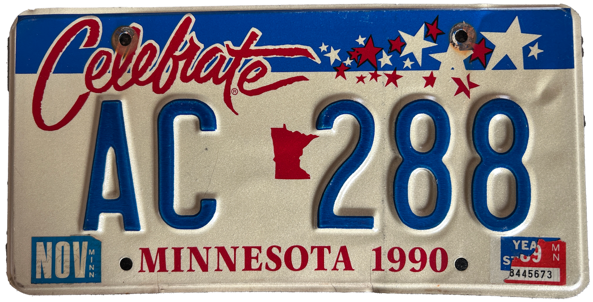 USA Minnesota number taustapilt