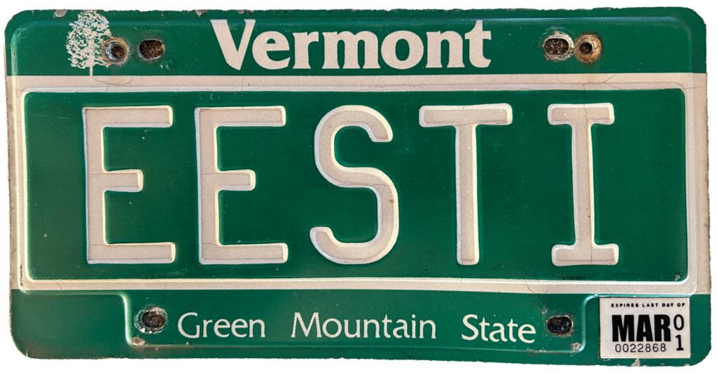 USA Vermont Eesti taustapilt