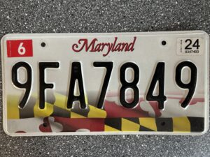 Maryland 9FA7849