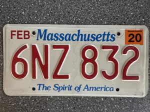 Massachusetts 6NZ 832