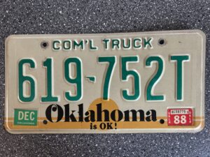Oklahoma 619 752T