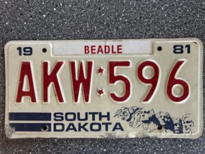 South Dakota AKW 596